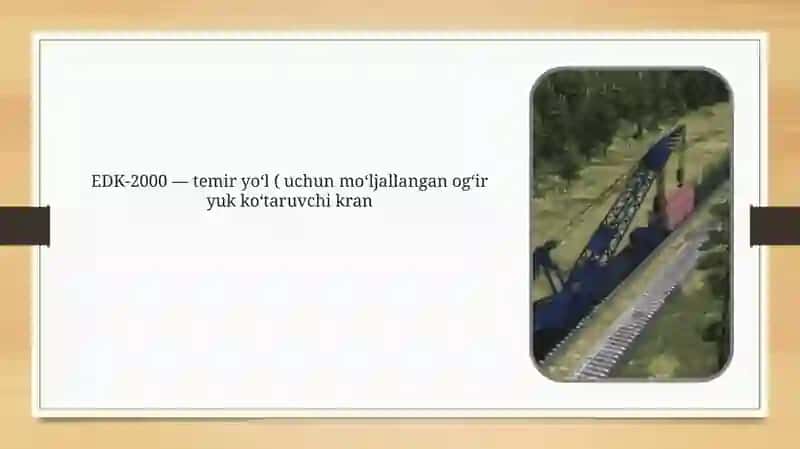 Ogir yuk kotaruvchi kranlar 2