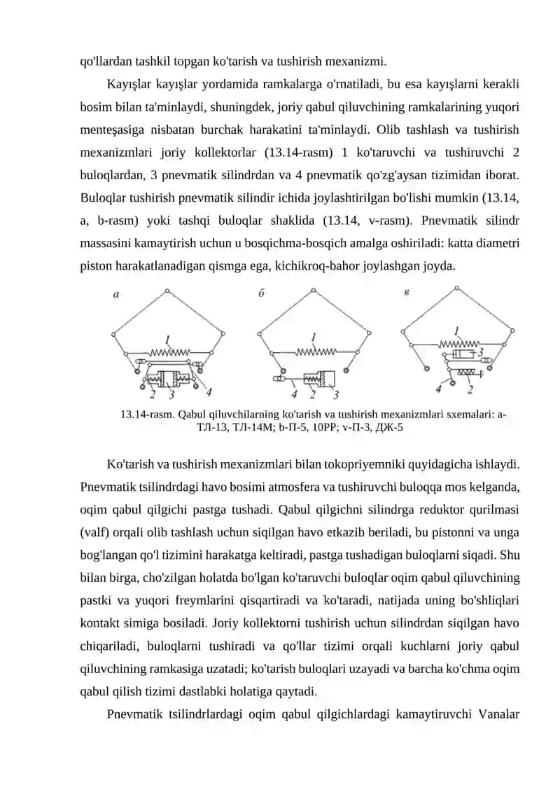 Joriy kollektorlar dizayni va texnologiyasi 2