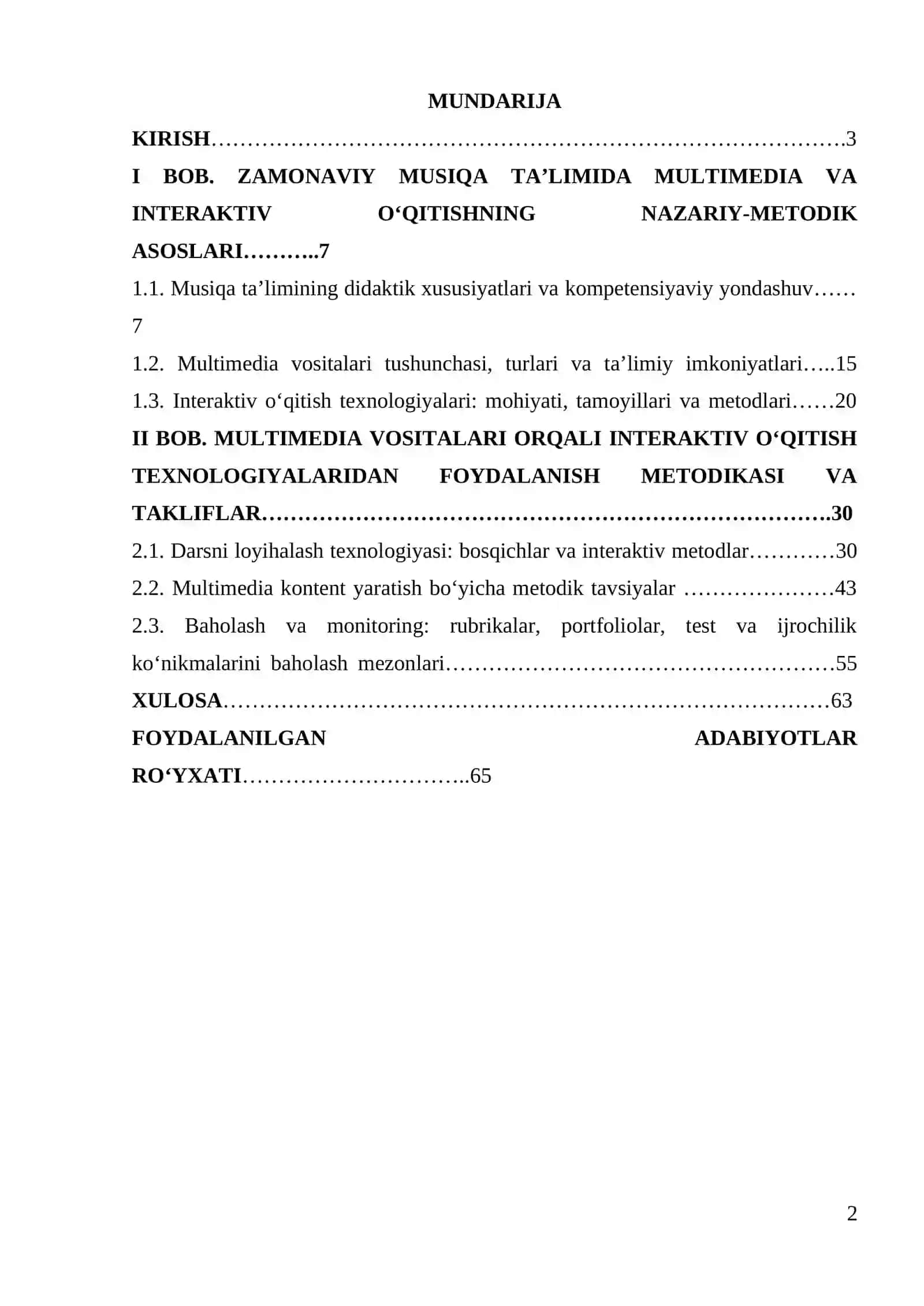 Zamonaviy musiqa ta’limida multimedia vositalari orqali interaktiv oʻqitish texnologiyalaridan foydalanish 2