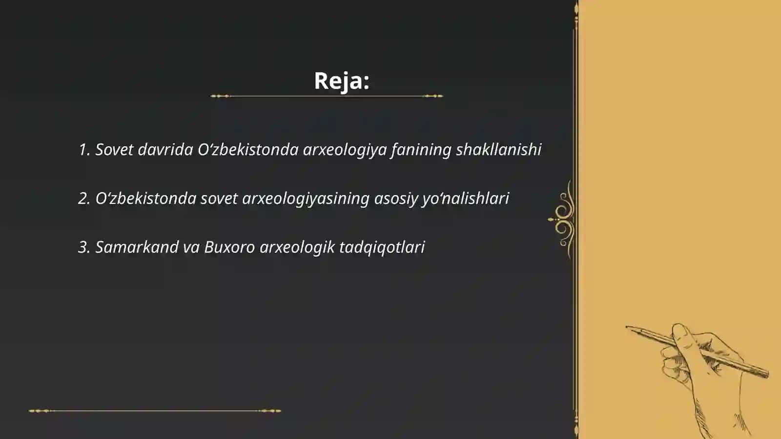 O‘zbekistonda sovet arxeologiyasi fanining taraqqiyoti 2
