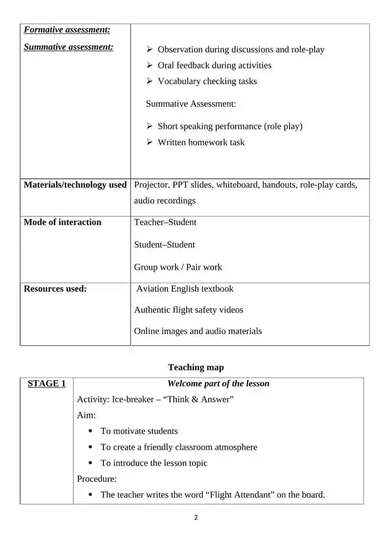 Lesson Plan 2