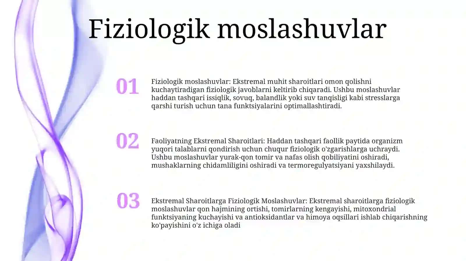Faoliyatning Ekstremal Sharoitlari 2