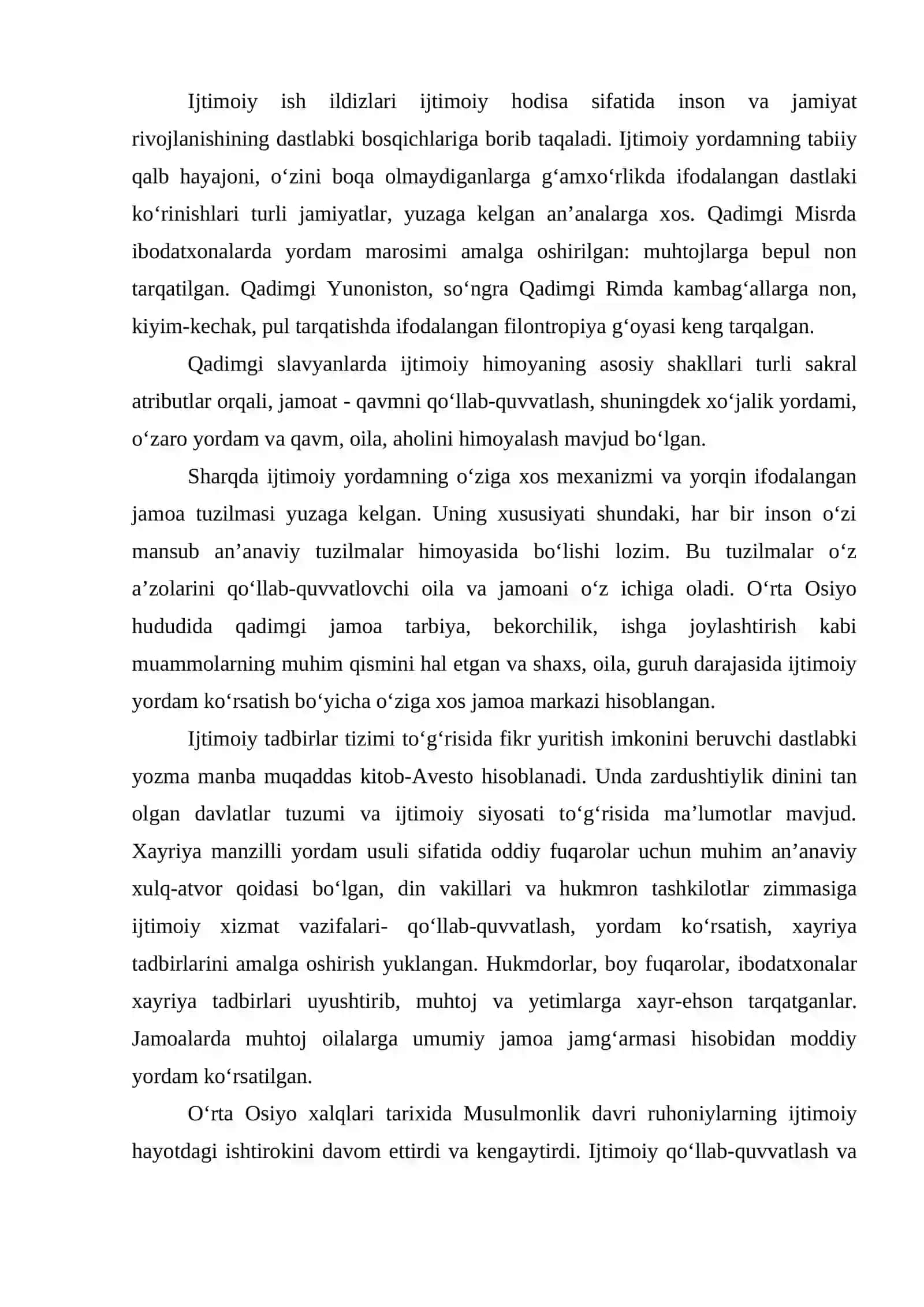 Ijtimoiy ishning xorijiy modellari. XX asr ijtimoiy ishini rivojlantirishning asosiy strategiyalari 2