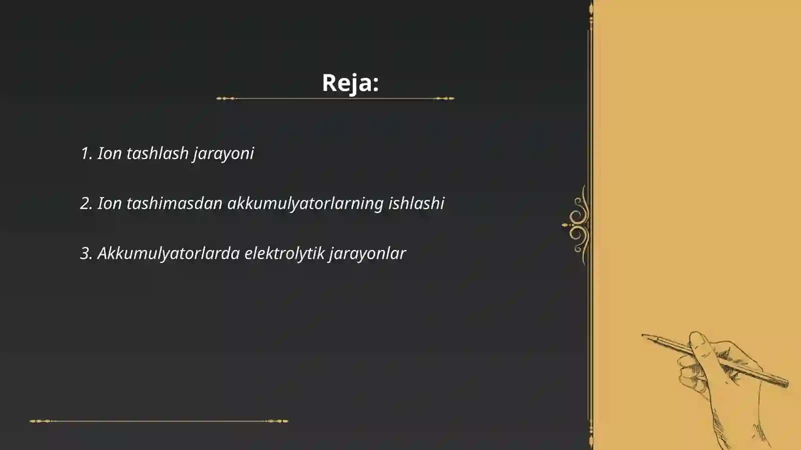 Ion tashib va ion tashimasdan ishlaydigan akumulyatorlar va ularning ishlash prensiplari 2