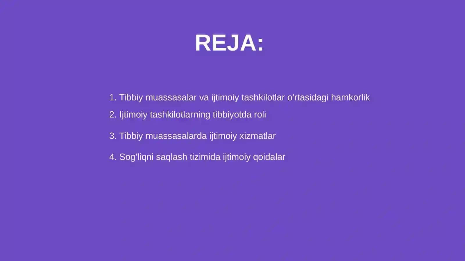 Tibbiy muassasalar ijtimoiy tashkilot sifatoda 2