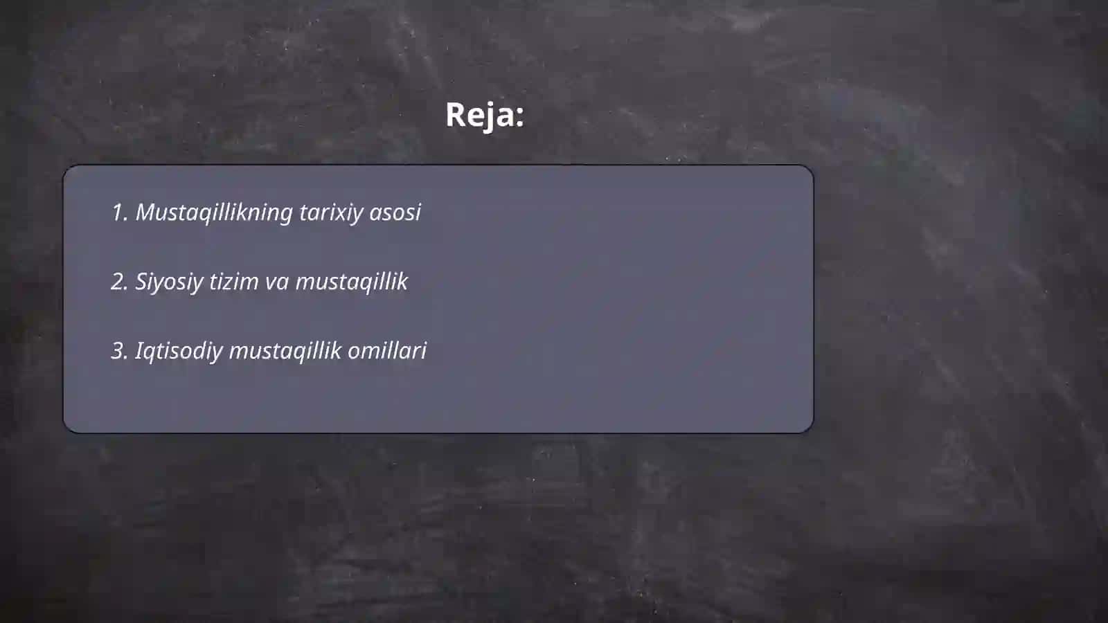 Mustaqil davlatlar 2