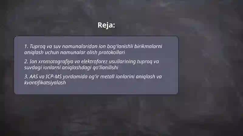 Kimyo fanidan tayorlagan taqdimoti 2
