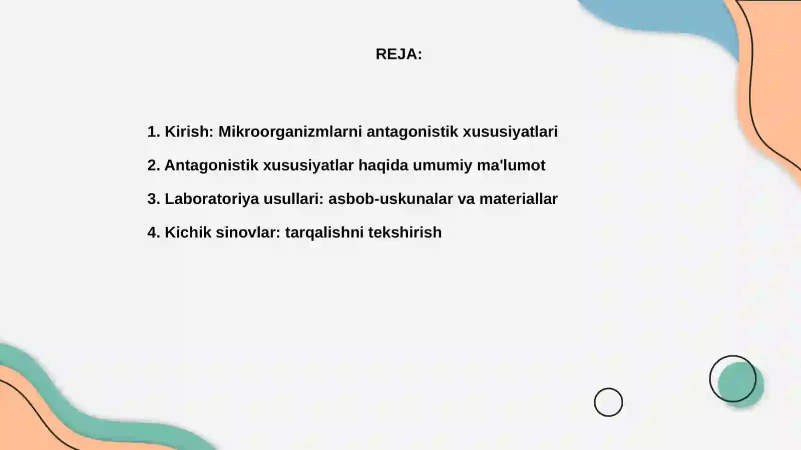 Mikroorganizmlarni antagonistik xususiyatlarini aniqlash usullari 2