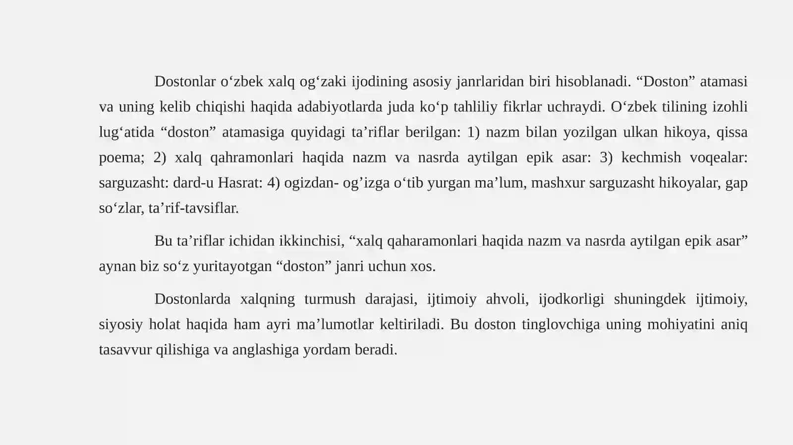 Maktab adabiy ta’limida dostonlarni o‘rganish yo‘llari 2