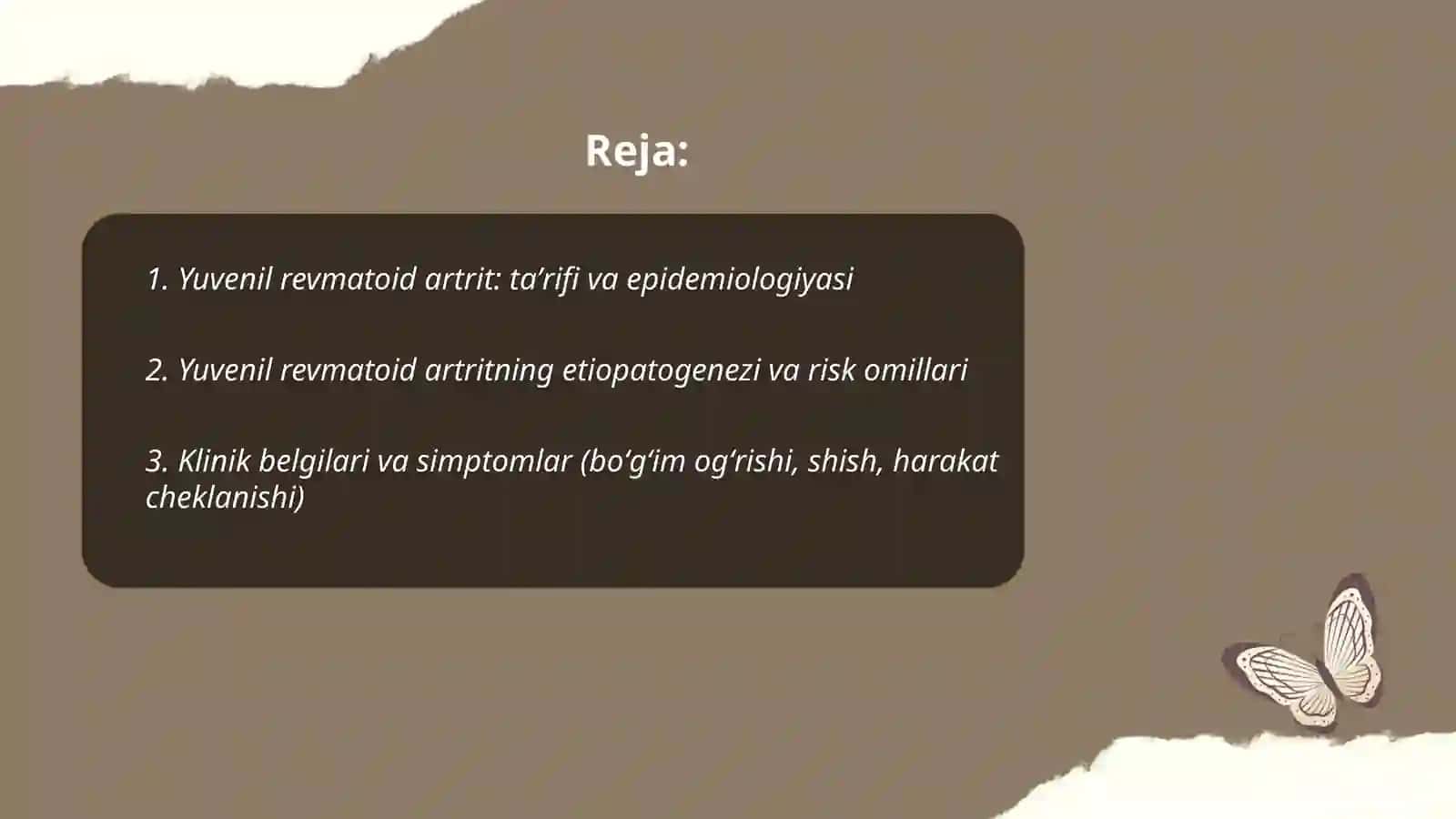 Yuvenil revmatoid artrit 2