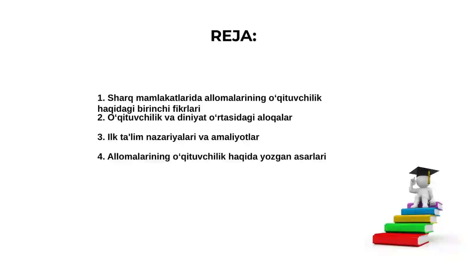 Sharq mamlakati allomalarining o'qituvchilik kasbiga oid ilk qarashlari 2