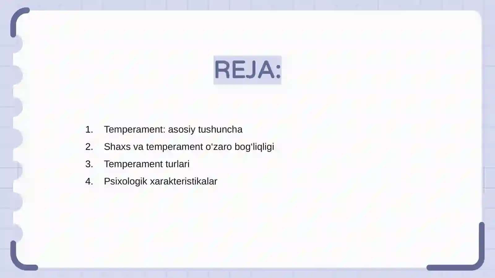 Temperament-shaxs tuzulmasi sifatida 2