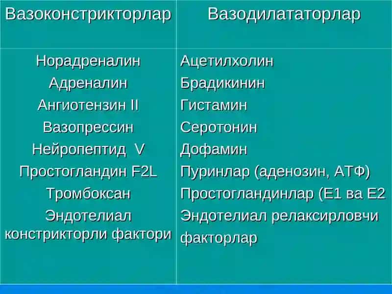 ГИПОТЕНЗИВ МОДДАЛАР ФАРМАКОЛОГИЯСИ 2