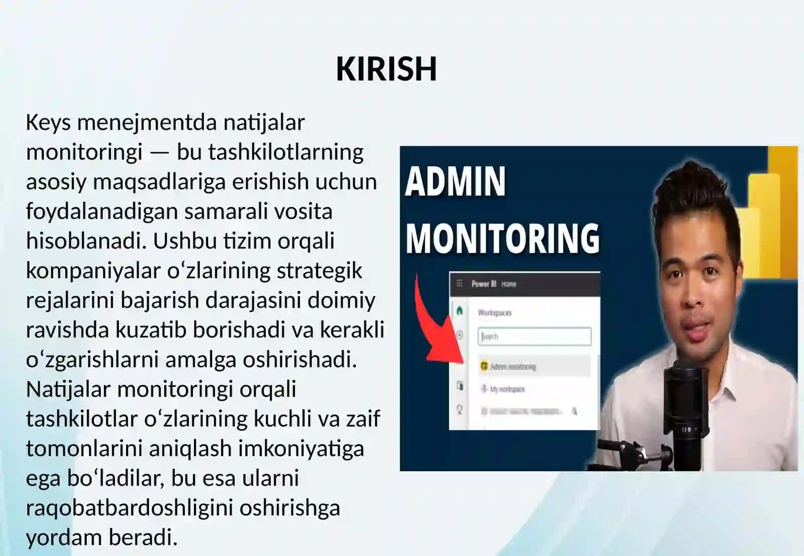 KEYS MENEJMENTDA NATIJALAR MONITORINGI 2