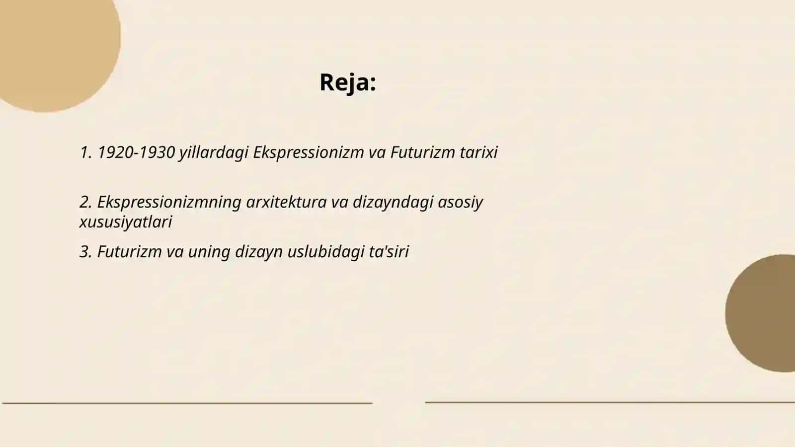 1920-1930 yillarda Ekspressionizm va Futurizm 2