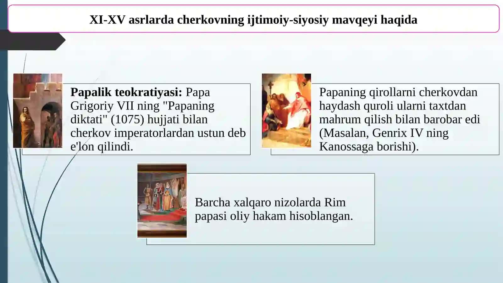 XI-XV asrlarda cherkov tarixiga oid ilmiy tadqiqotlar 2