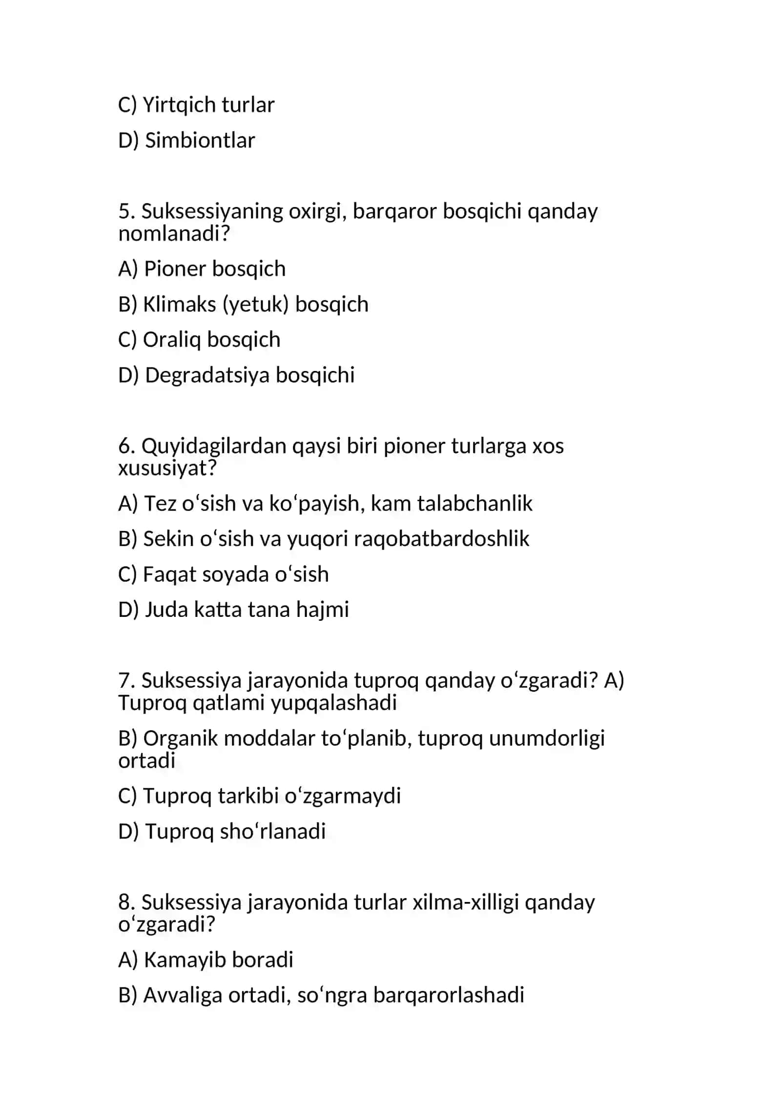 Suksessiya nima? 2