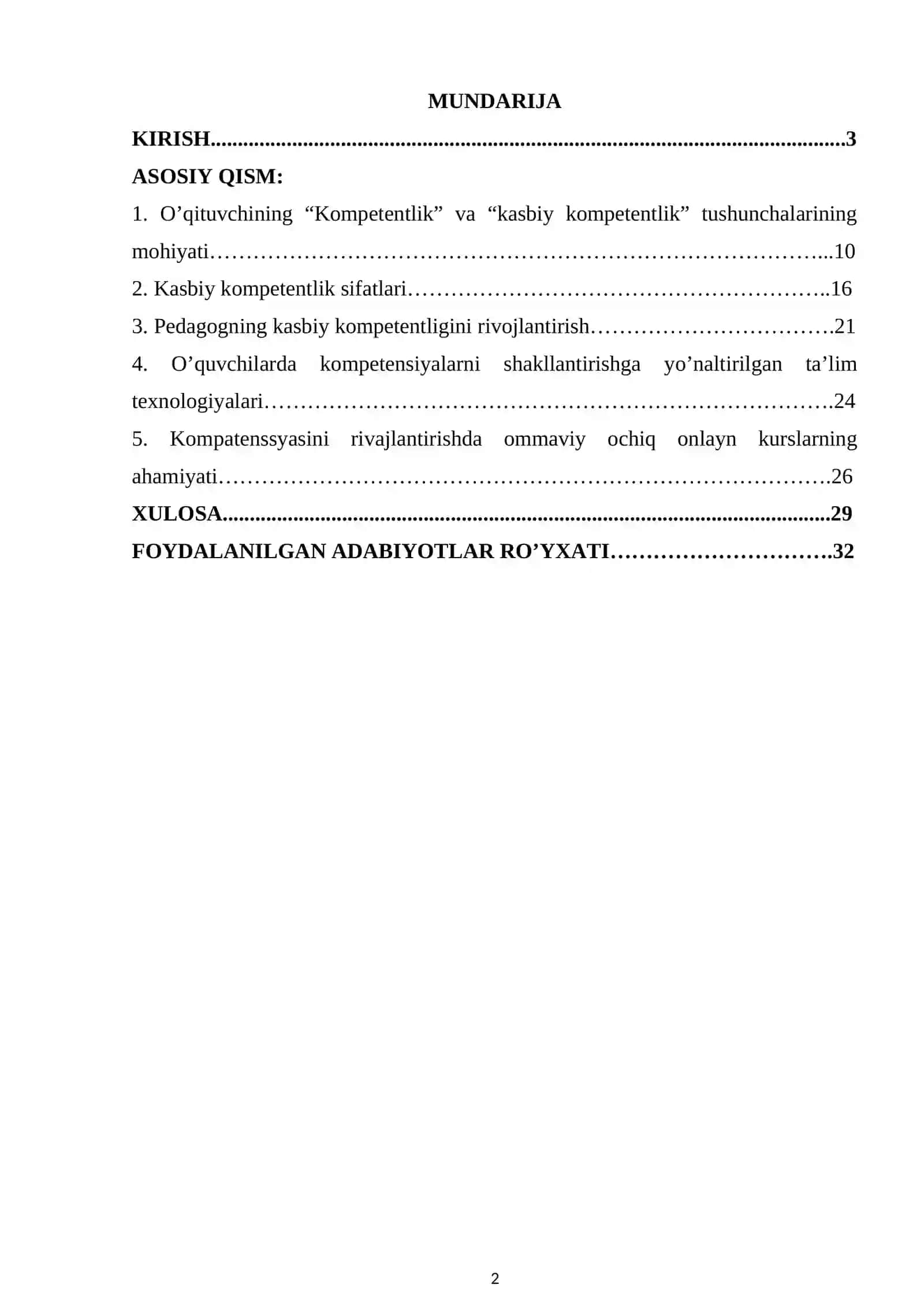 O’QITUVCHINING SHAXSIY KOMPATENSIYASINI RIVAJLANTIRISHDA OMMAVIY OCHIQ ONLAYN KURSLARNING AXAMIYATI 2