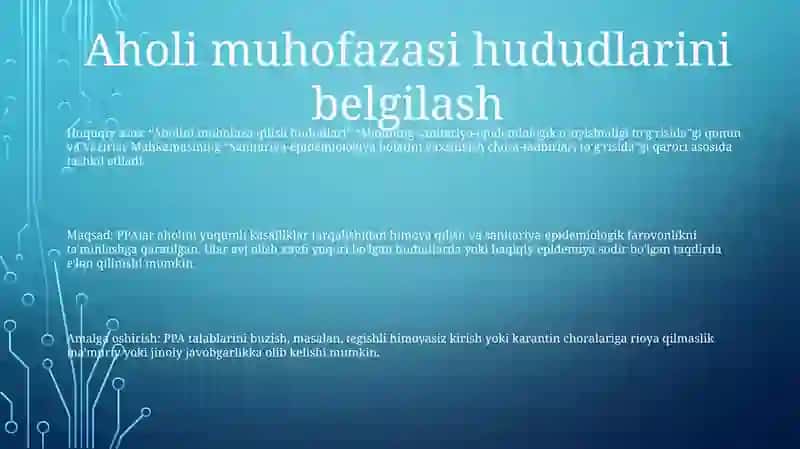 Aholida Himoya Qiladigan Hududlarning Huquqiy Himoyasi 2