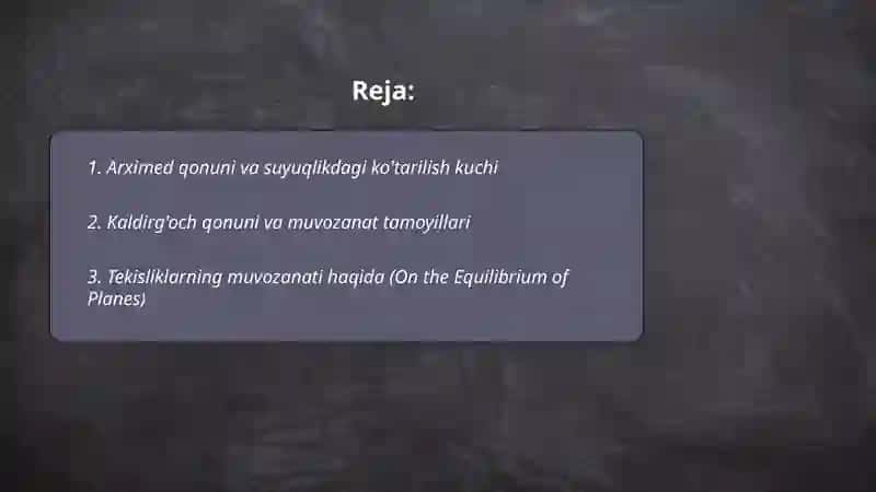 Arximedning ishlari 2