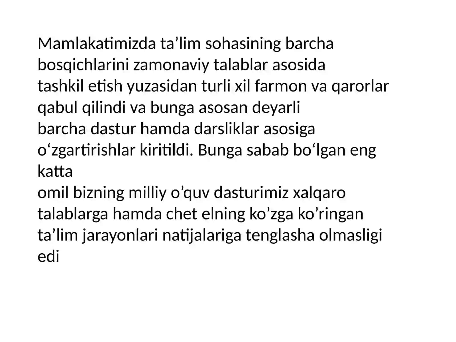 Umumiy oʻrta ta'lim maktablari adabiyot darsliklari ustida ishlash 2