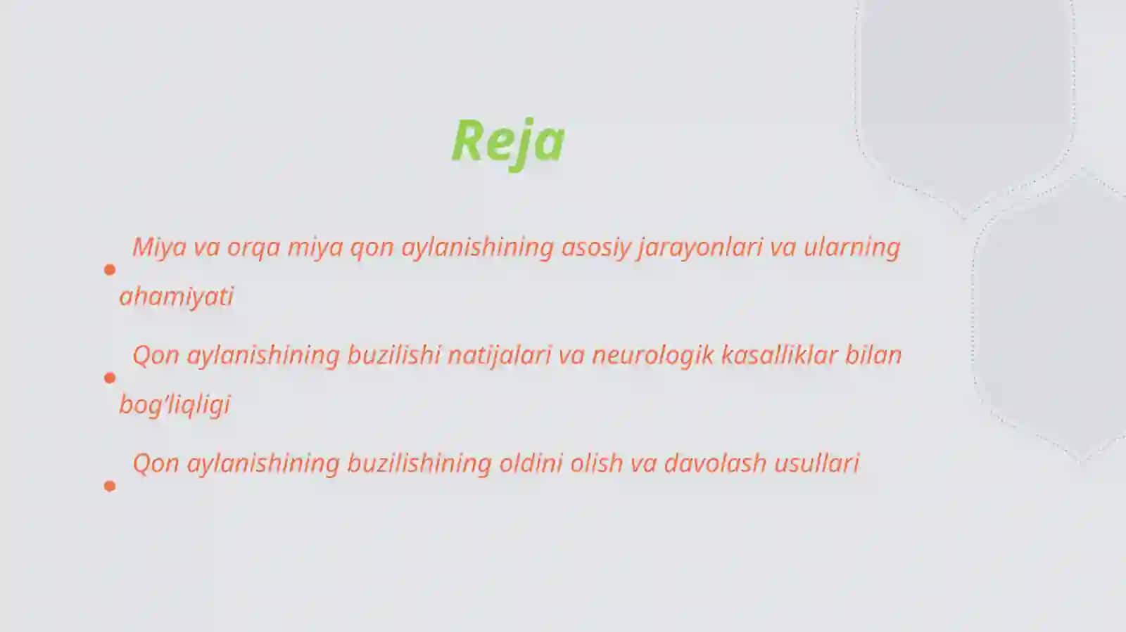 Miya va orqa miyada qon aylanishi 2