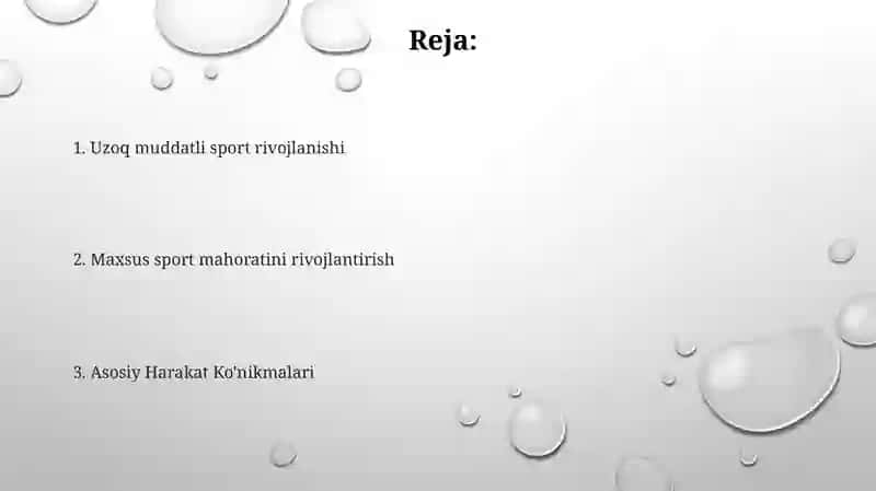 Bolalar jismoniy tarbiya fanining rivojlanish tizimi 2