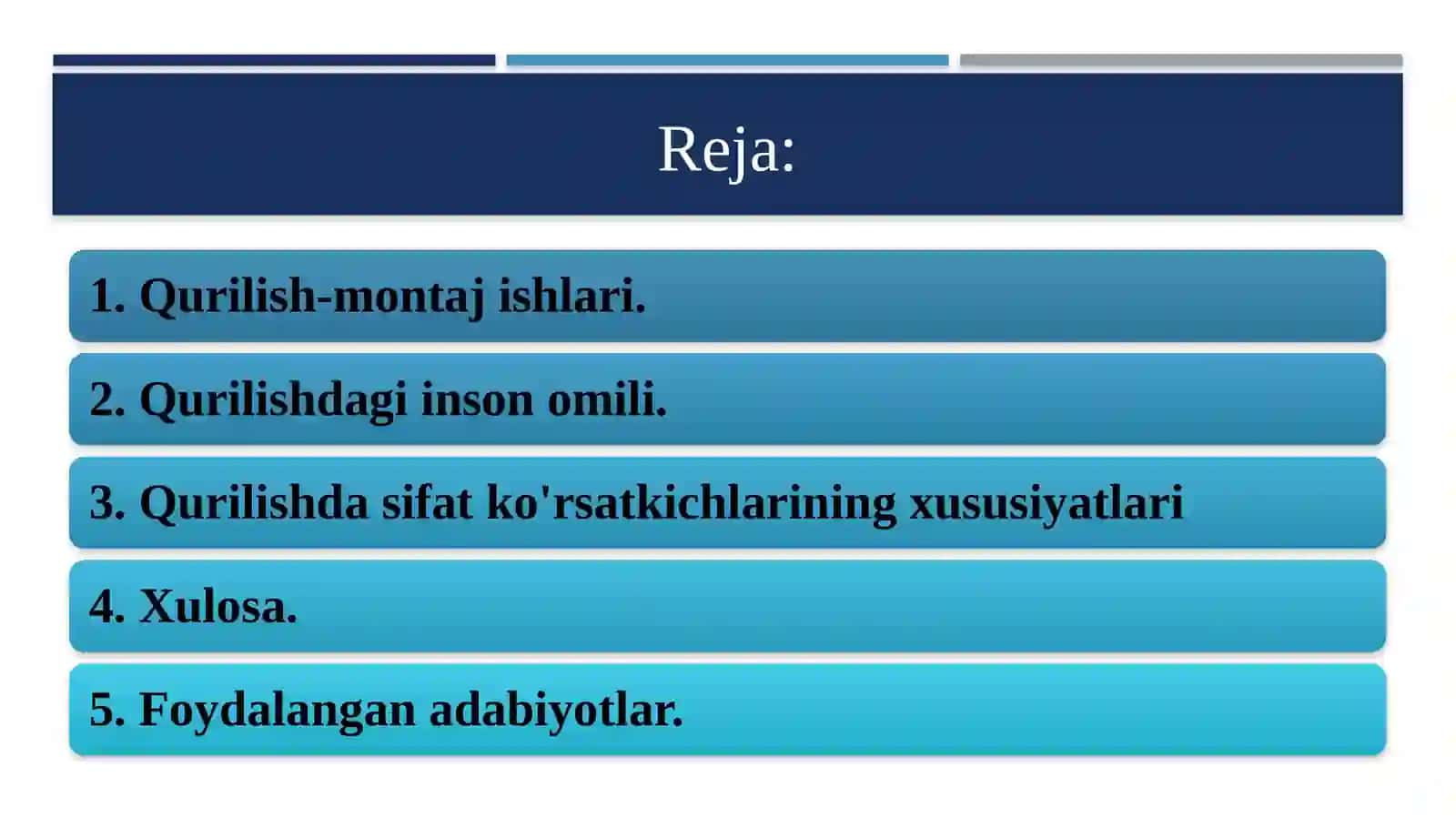 Qurilish-montaj ishlarida inson omili va sifatga ta'siri 2