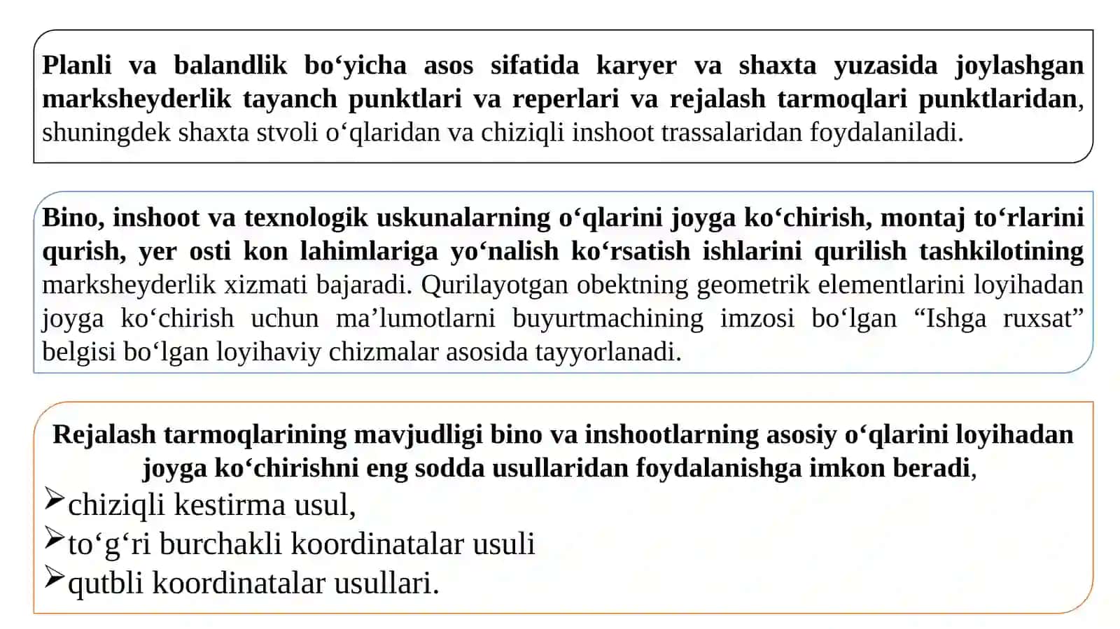 Loyihadan joyga ko‘chirish ishlari 2