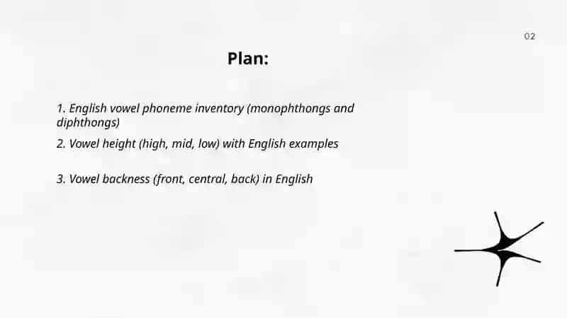 Vowels and consanant phonemes 2