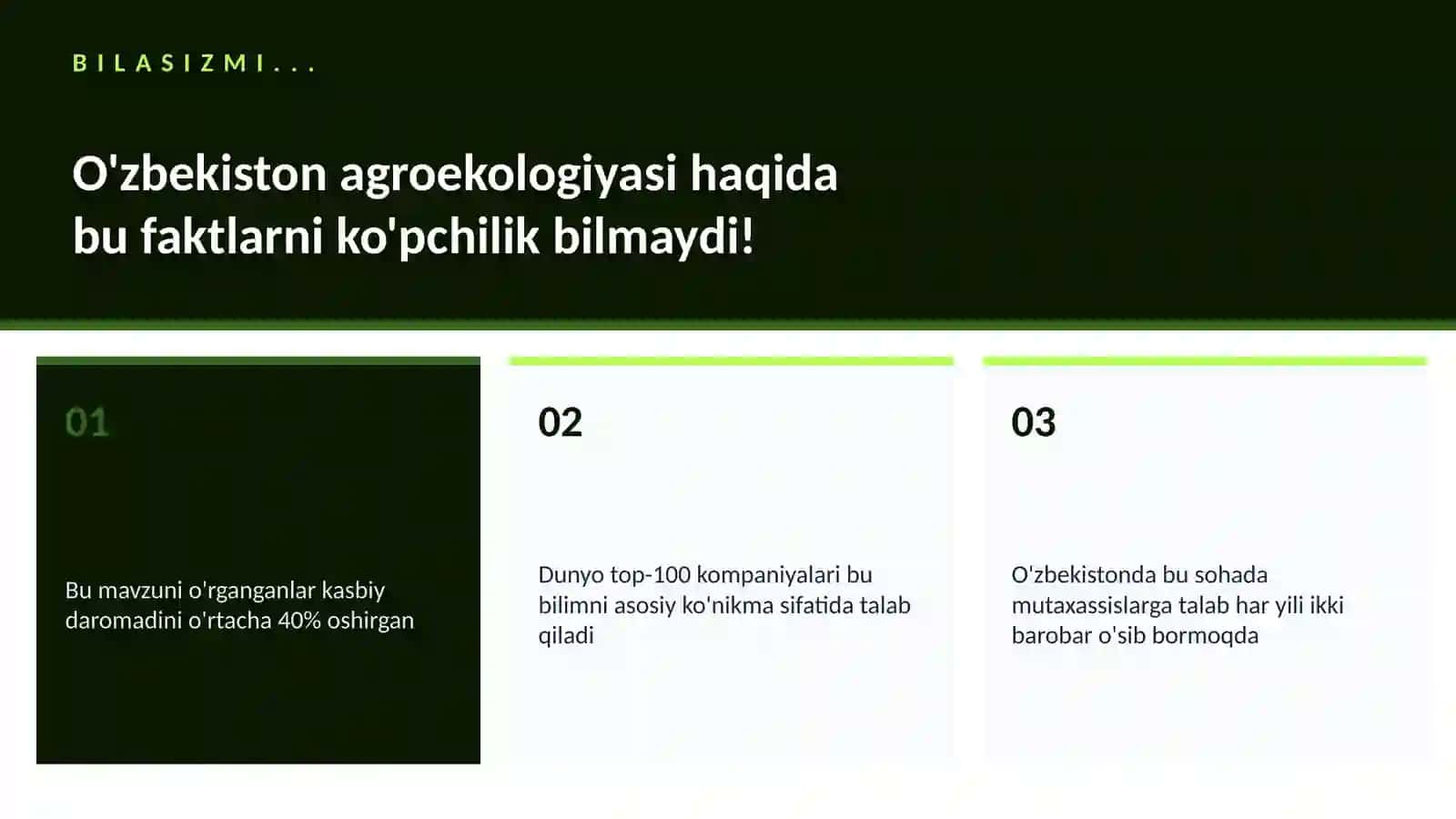 O'zbekiston agroekologiyasi 2