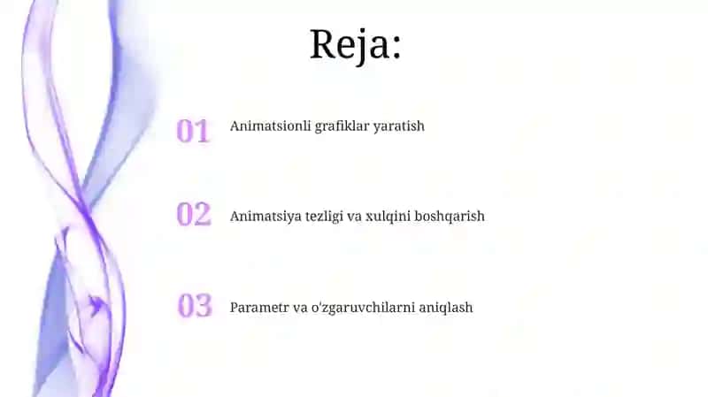 Mathcadda Insequence parametr bilan animatsiya yaratish 2