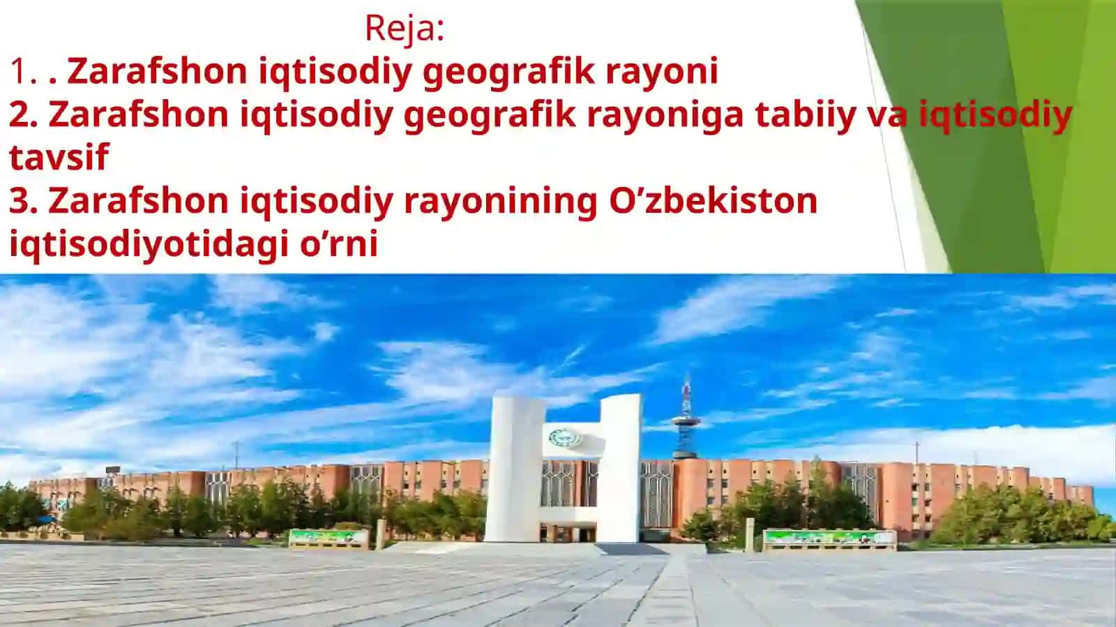 Zarafshon  iqtisodiy rayoni 2