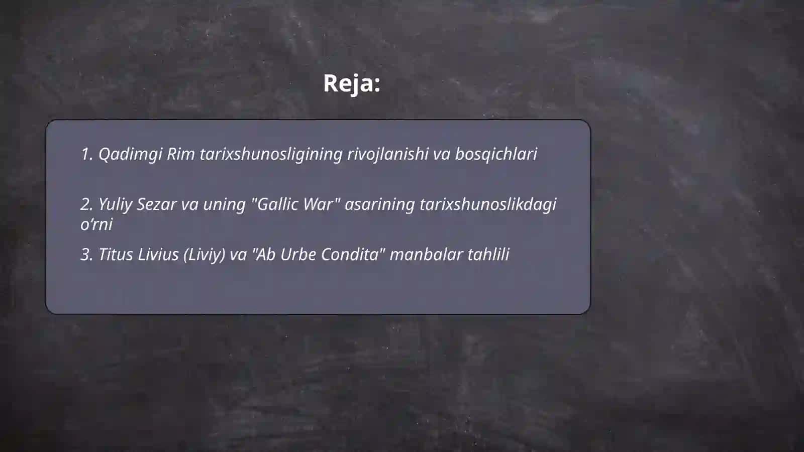Qadimgi Rim tarixi tarixshunosligi 2