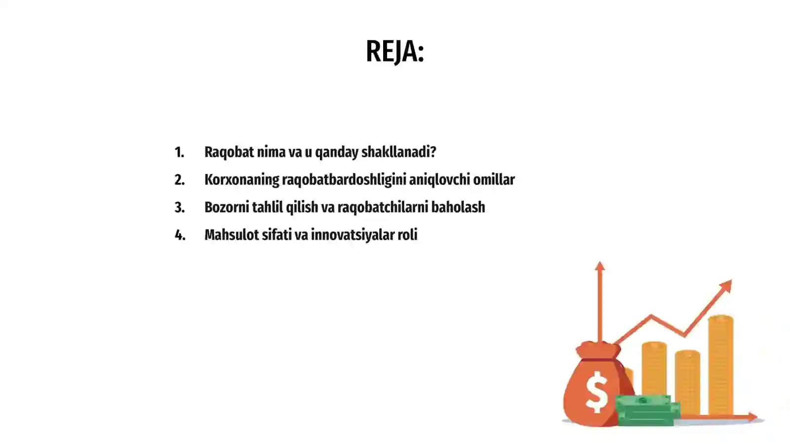 Korxonaning raqobatlashuvi 2