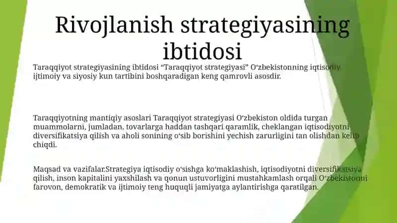 Taraqqiyot strategiyasi 2