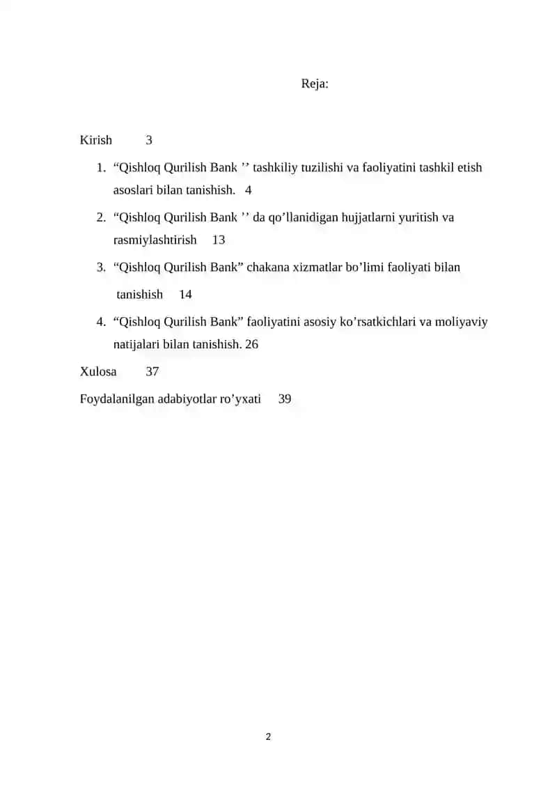 Oʻzbekiston Respublikasi Oliy Ta’lim, Fan va Innovatsiyalar Vazirligi Toshkent Moliya Instituti 2