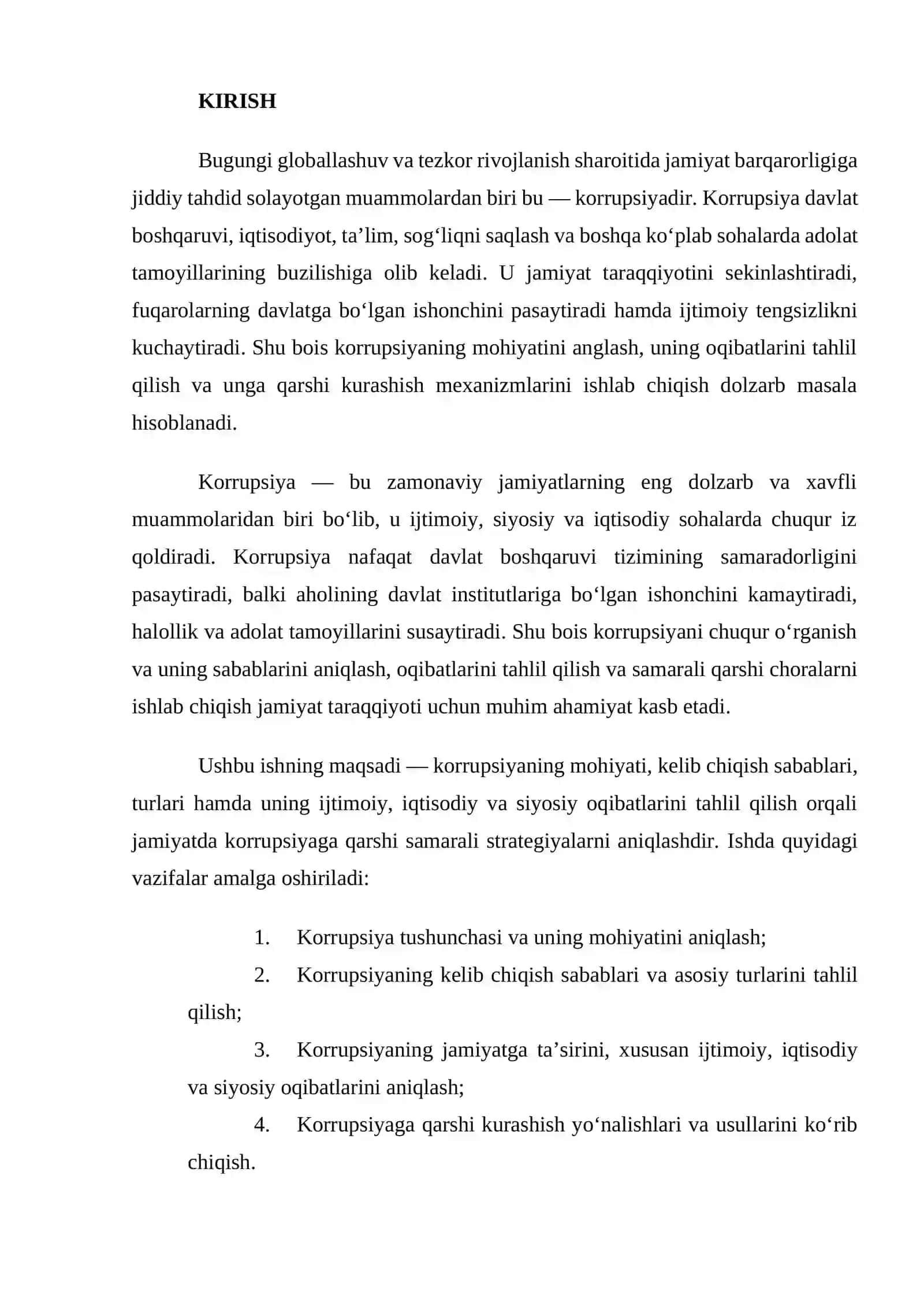 O’ZBEKISTONDA KORRUPSIYAGA QARSHI KURASH MASALALARI 2