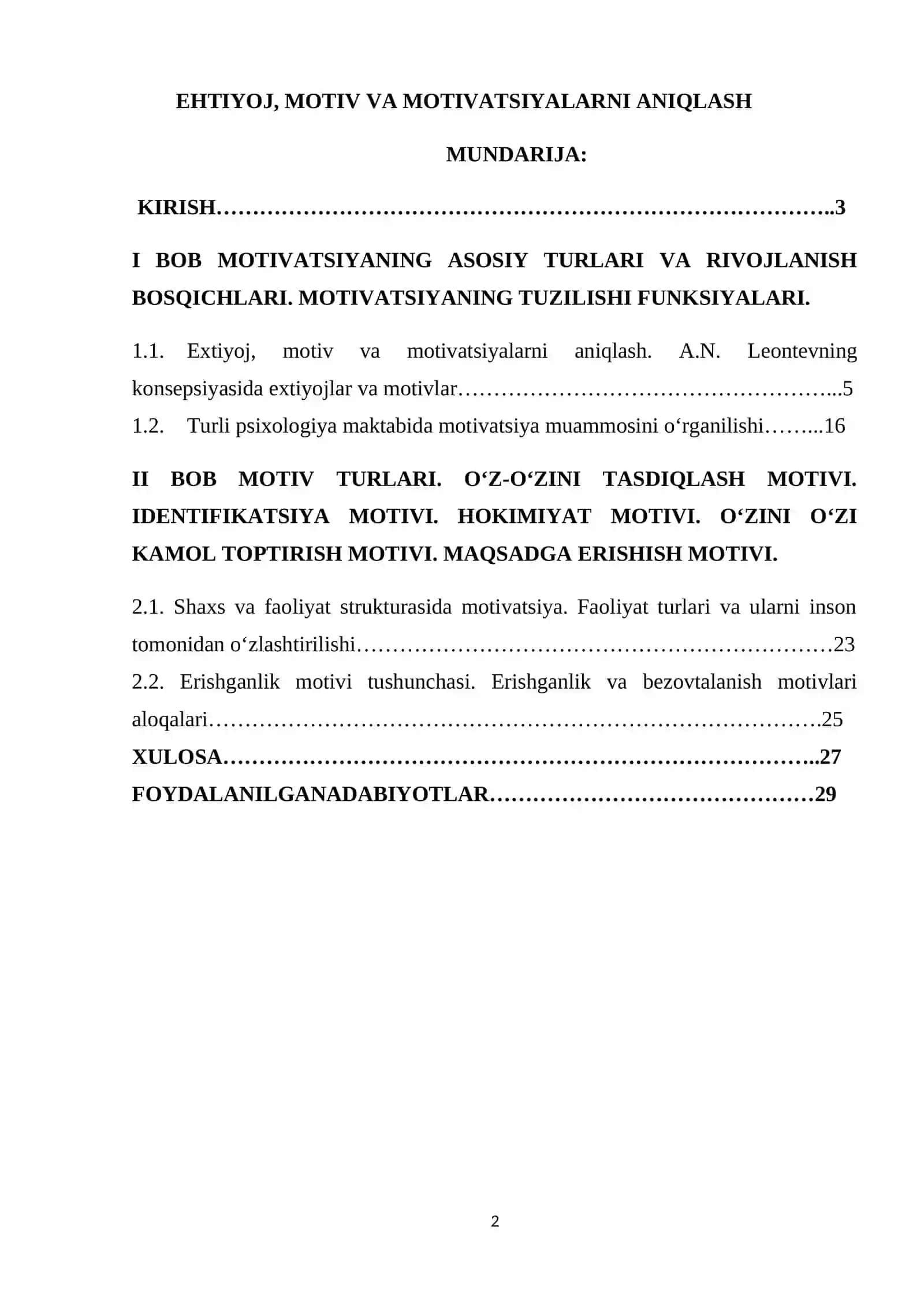 Amaliy Psixologiya - Motivatsiya Modellari 2