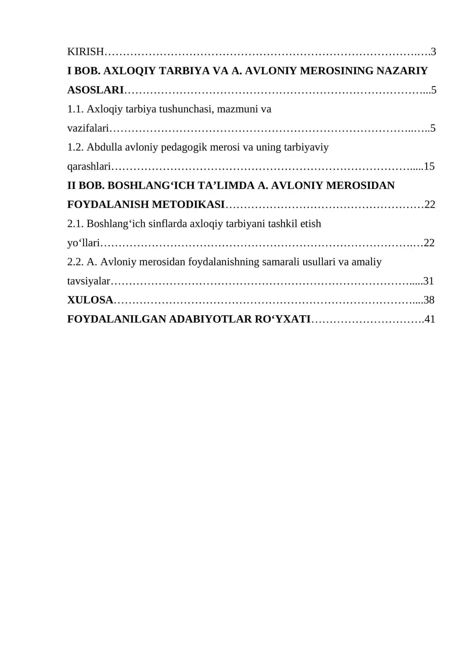 Axloqiy tarbiya jarayonida A. Avloniy merosidan foydalanish 2