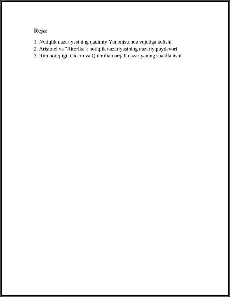 NOTIQLIK NAZARIYASINING VUJUDGA KELISHI 2