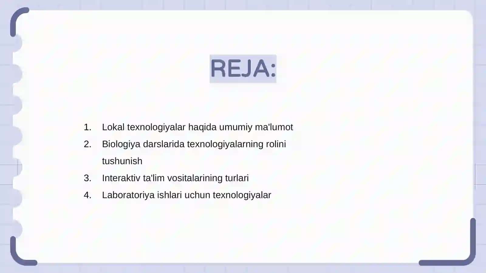 Biologiya darslarida lokal texnologiyalardan foydalanish metodikasi 2