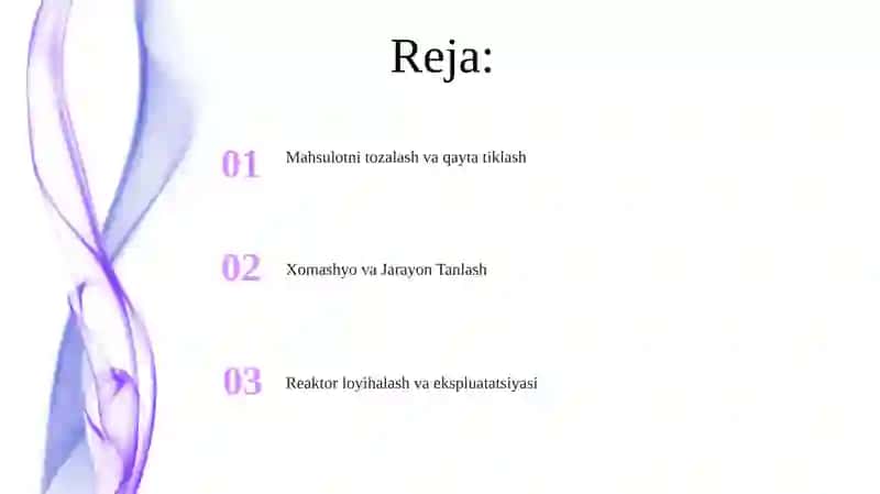 Divinil ishlab chiqarish katalizatorlari 2