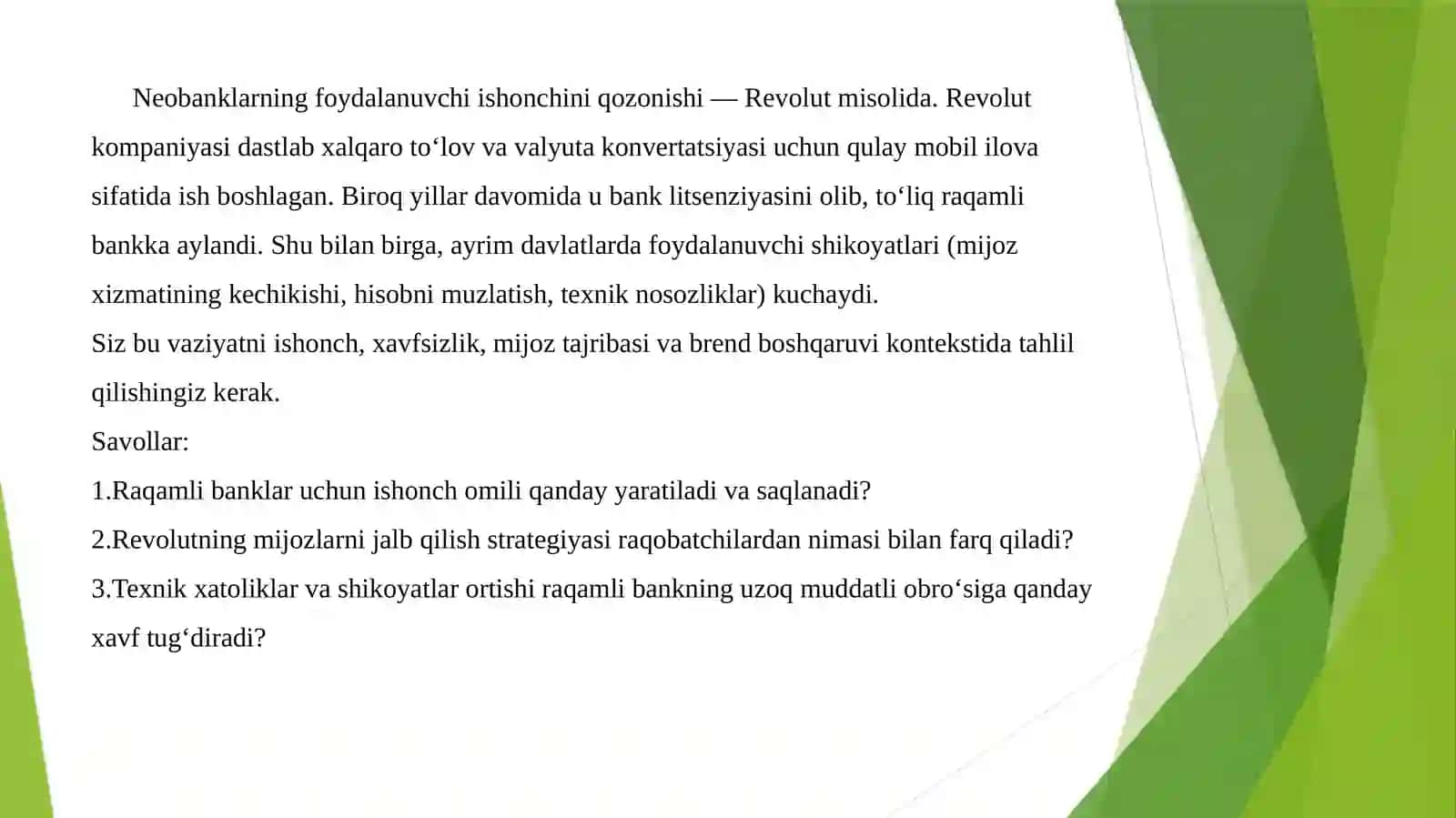 Raqamli moliya 2