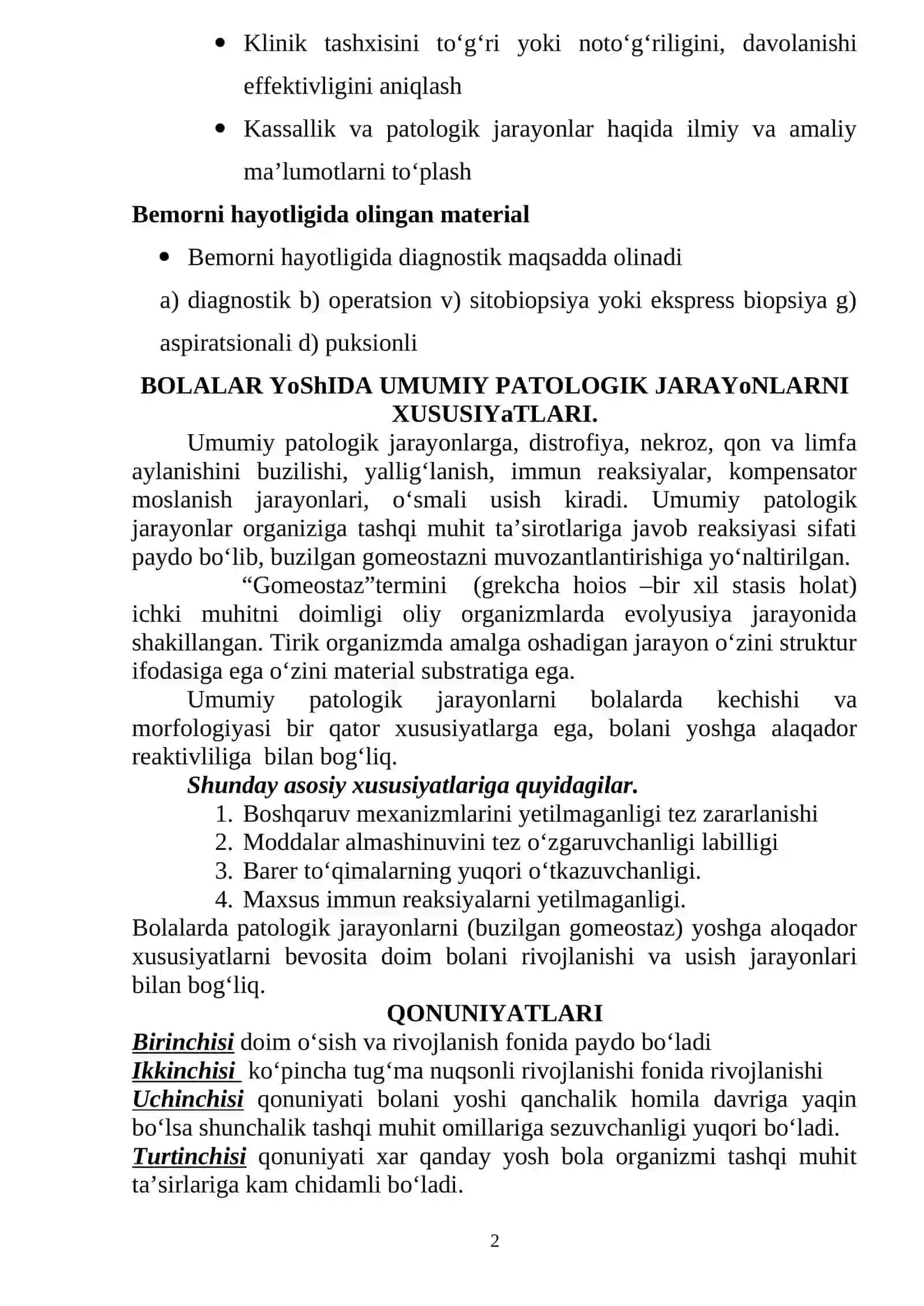 TARQATMA MATERIAL №1 mashgulot 2