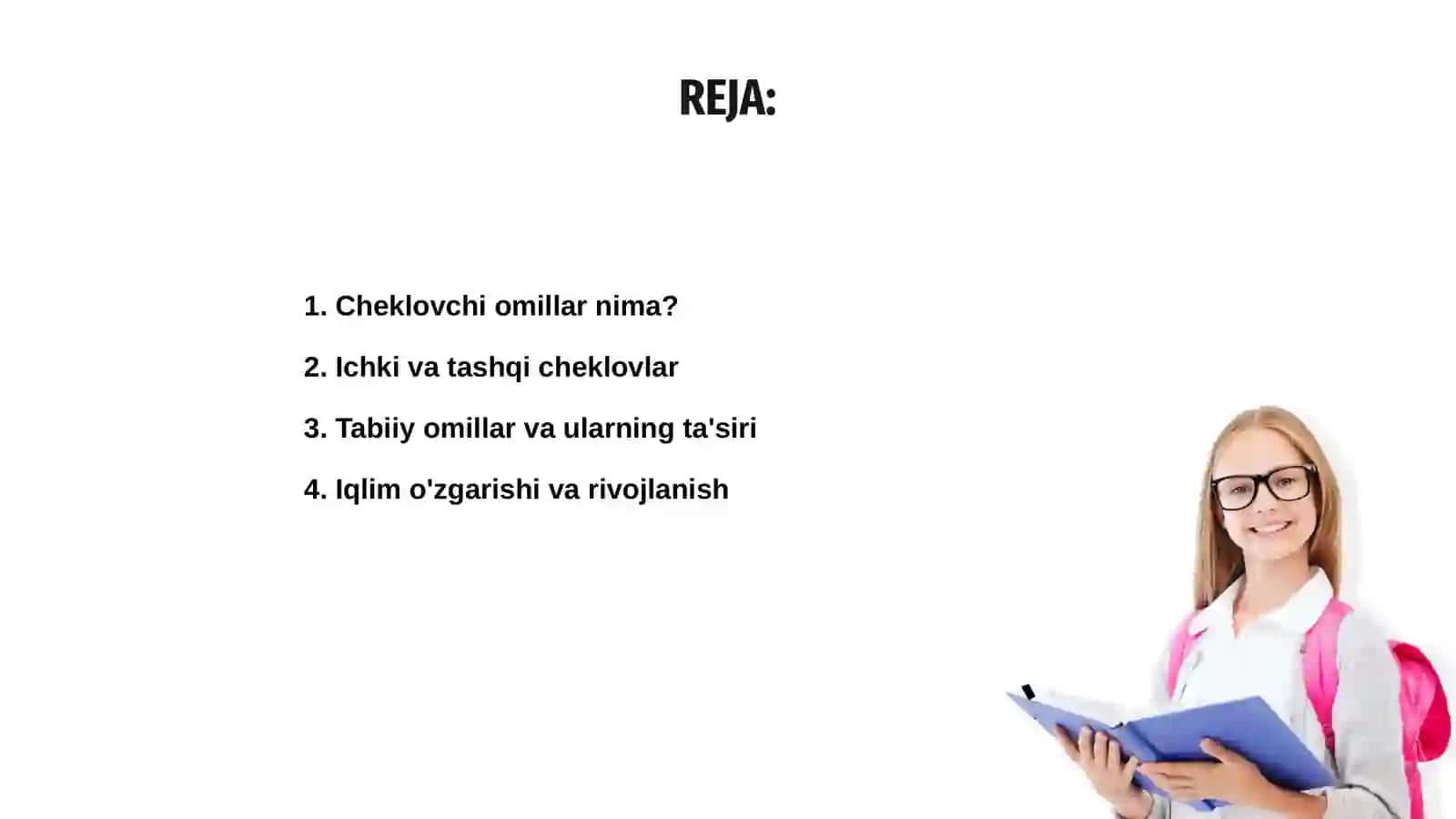 Cheklovchi omillar 2
