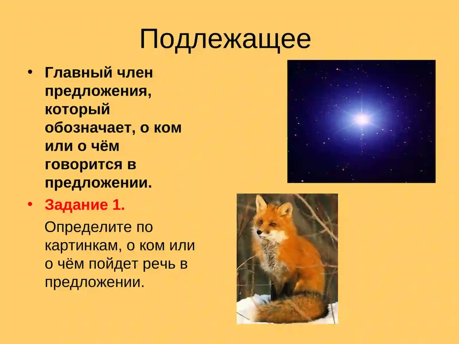 Главные и второстепенныечлены предложения 2