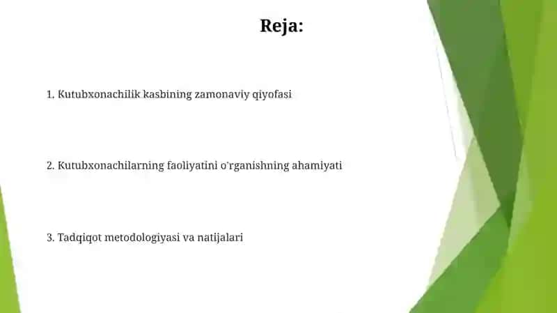Kutubxonachilik kasbining zamonaviy qiyofasi 2