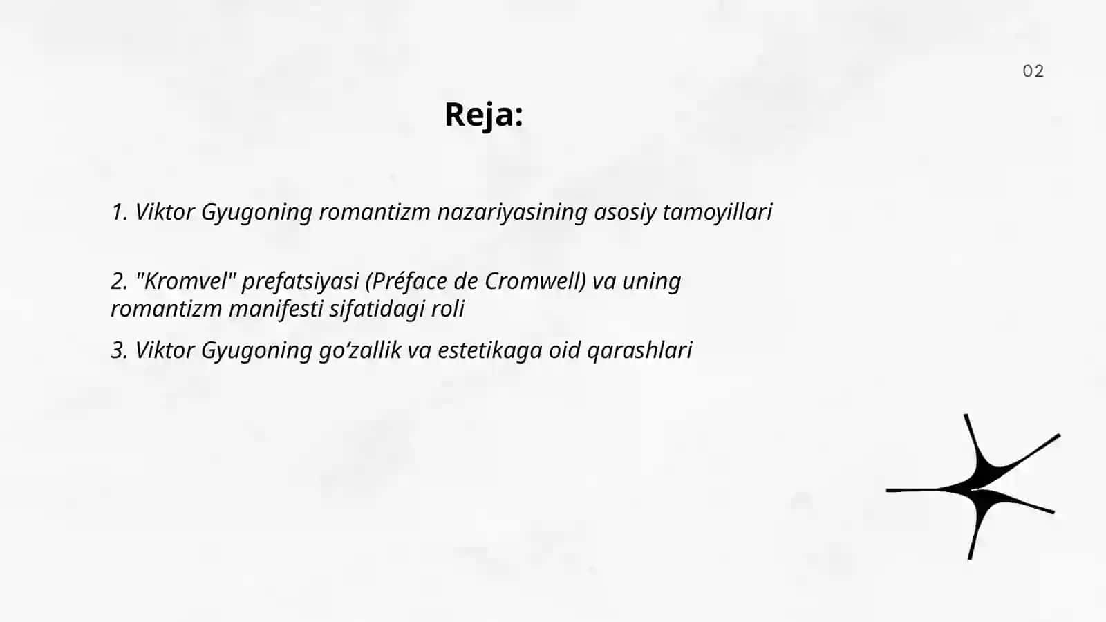 Viktor Gyugo-Romantizm nazariyotchisi 2