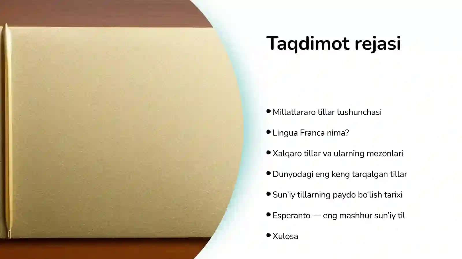 Millatlararo tillar. Xalqaro tillar. Sun'iy tillar. 2